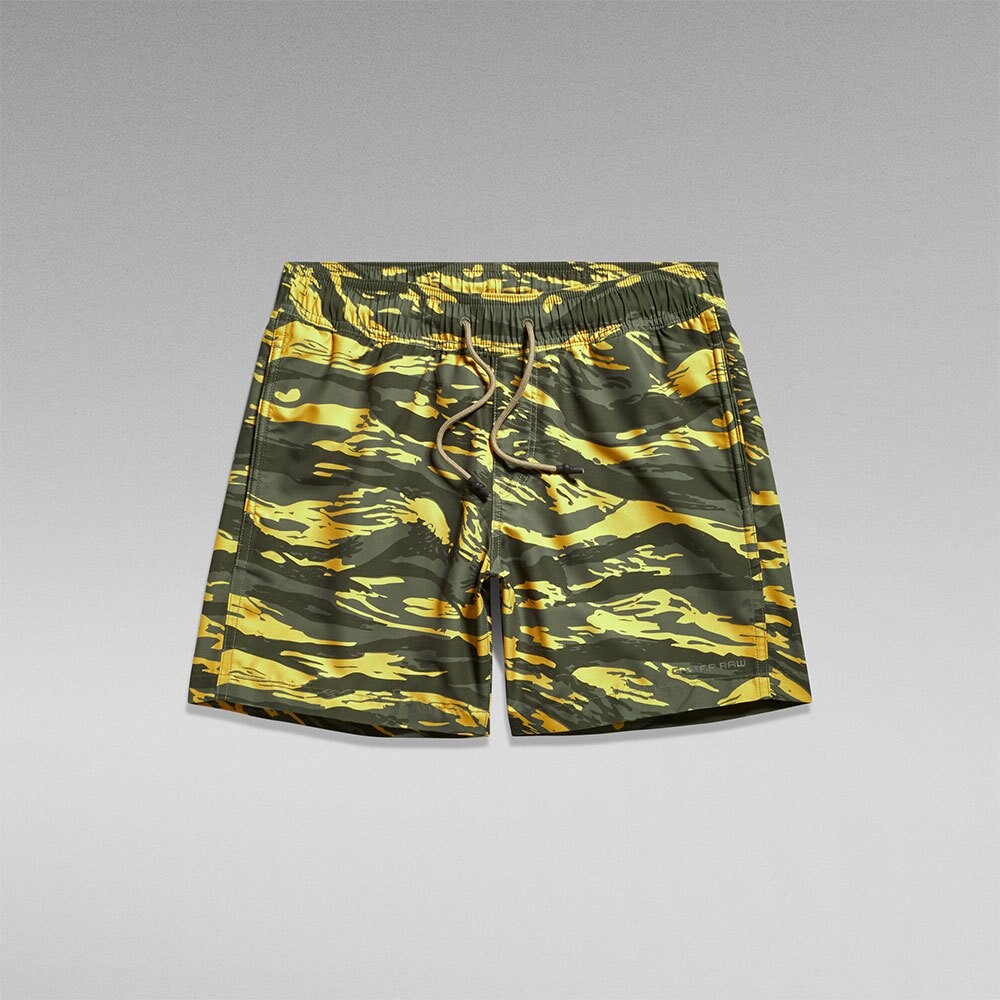 

Шорты для плавания G-Star Dirik Camo Ao, зеленый