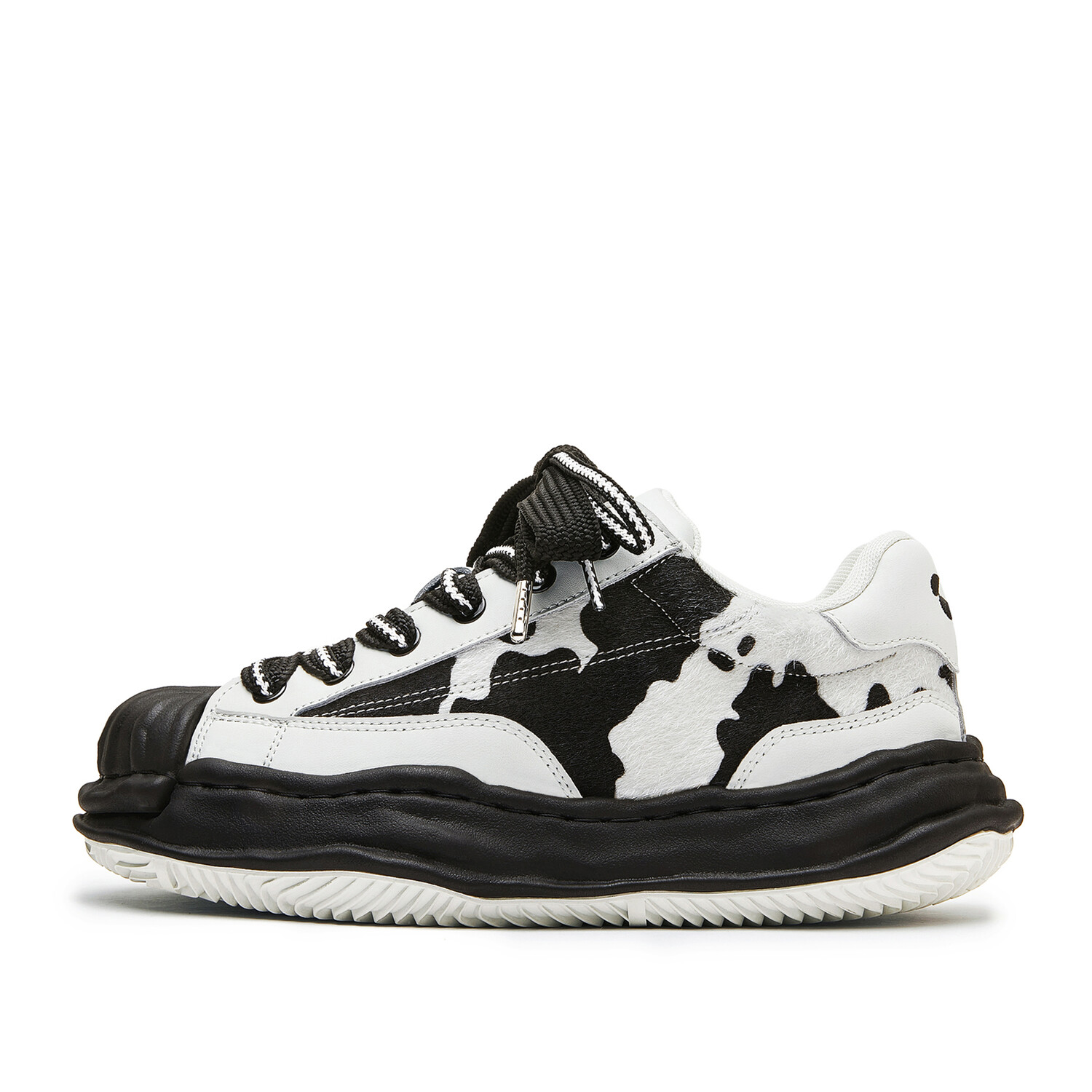 

Кроссовки MQMS Skateboarding Shoes Unisex Low-top Black/white, белый