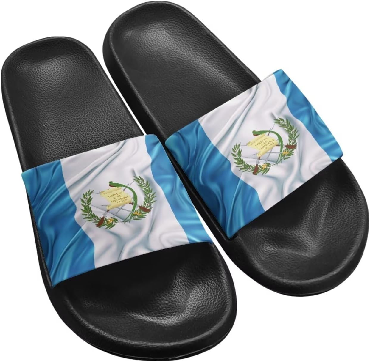 

Женские шлепанцы Jeiento с американским флагом, праздничная обувь, нескользящие спортивные сандалии для ванной, пляжа и душа, Guatemala Flag