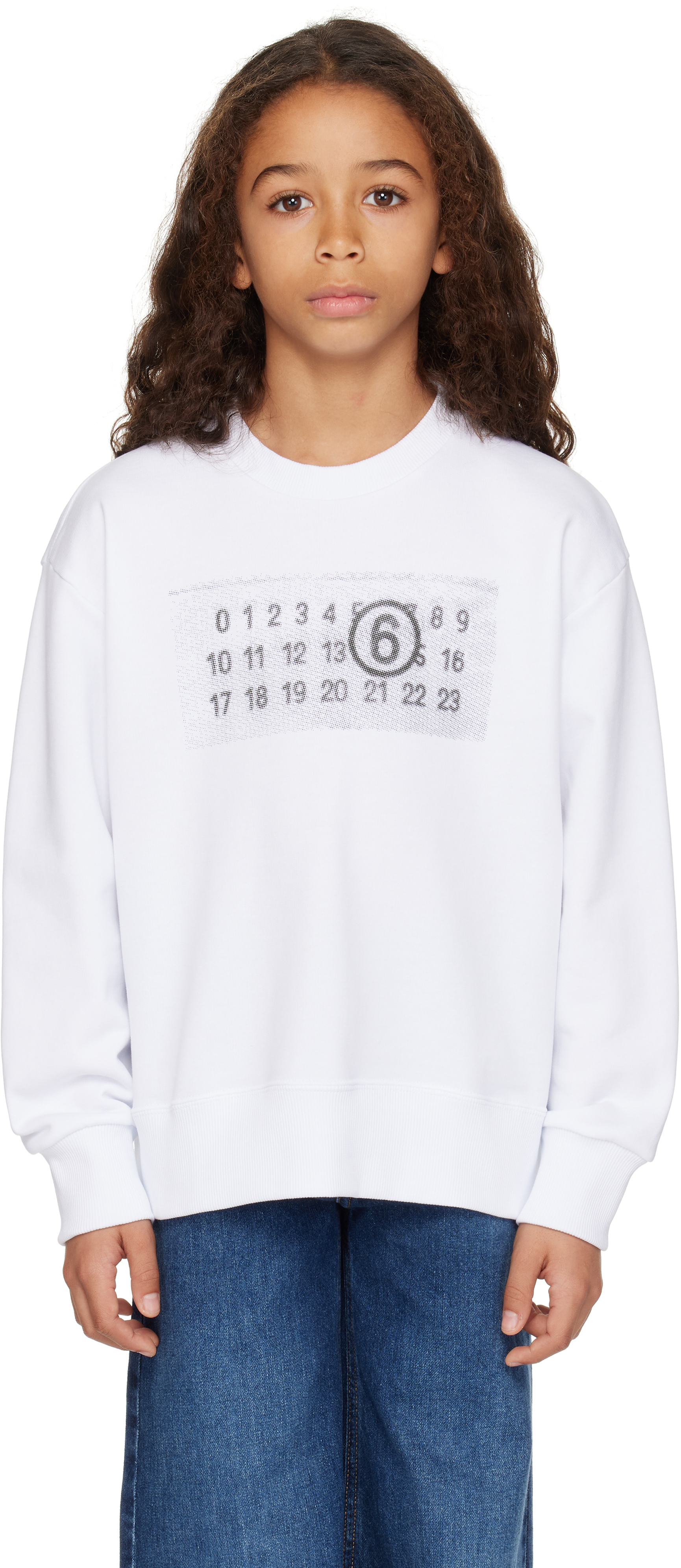 

Детская толстовка с логотипом MM6 Maison Margiela