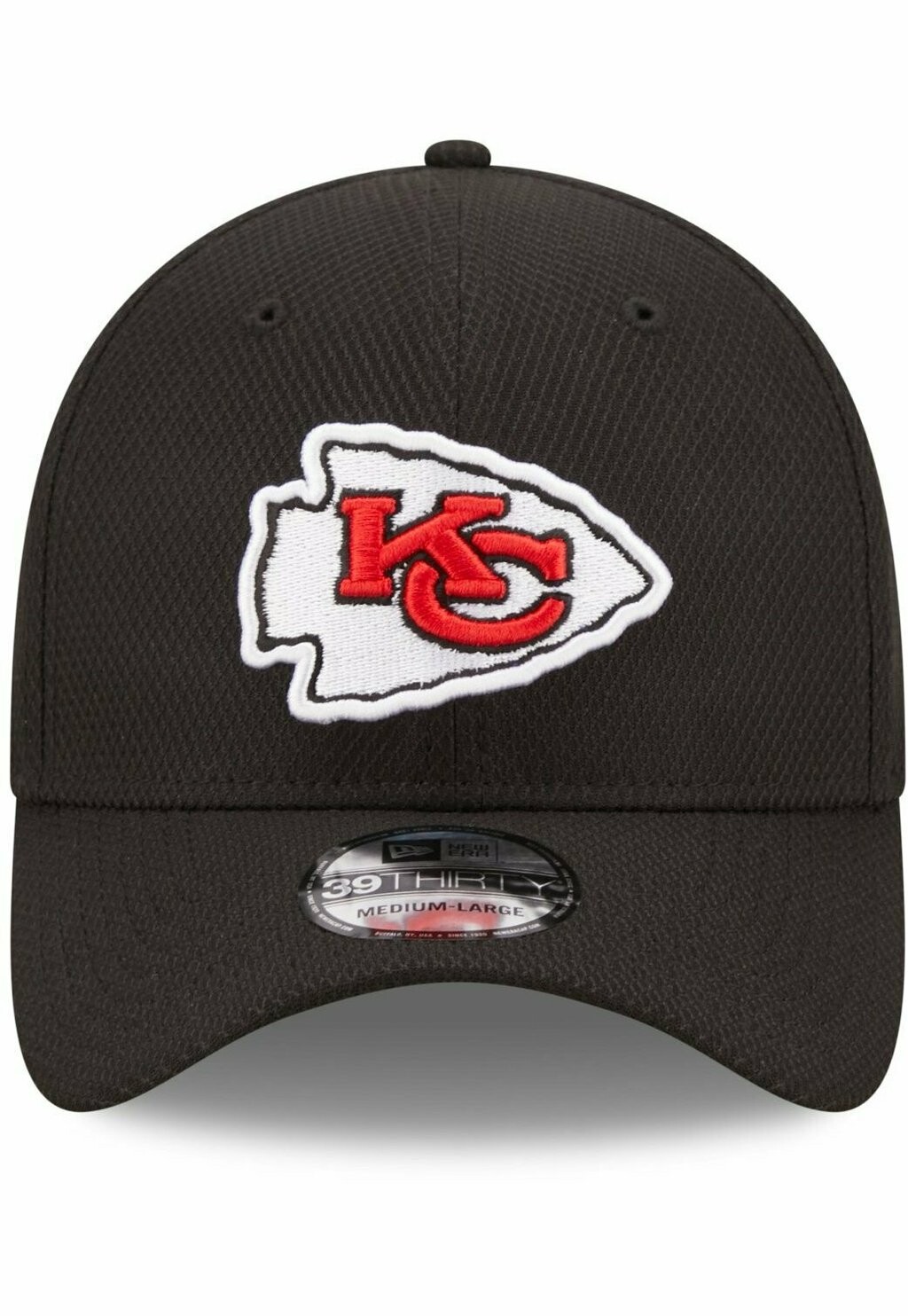 

Бейсболка 39THIRTY DIAMOND KANSAS CITY CHIEFS New Era, черный