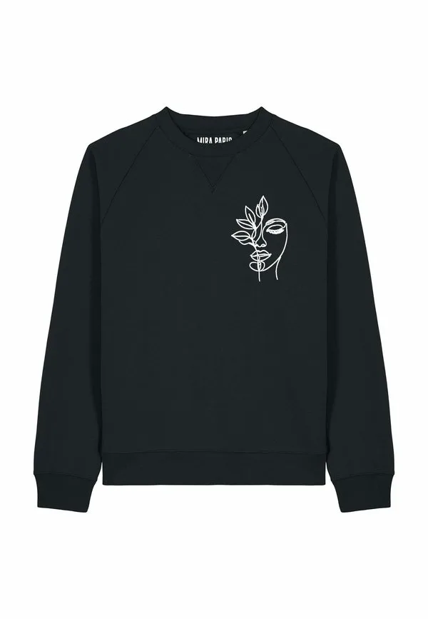 

Толстовка с вышивкой "безмятежность" из плотной ткани Mira Paris, Black, Черный, Толстовка с вышивкой "безмятежность" из плотной ткани Mira Paris, Black