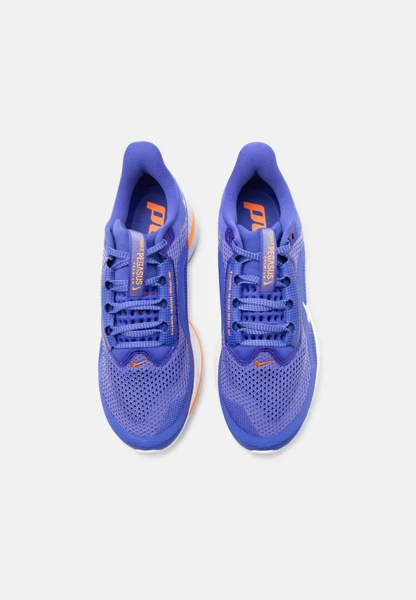 Кроссовки для бега по шоссе pegasus премиум-класса Nike Performance, Lapis/White/Total Orange/Off Noir/Hydrogen Blue — фото 4
