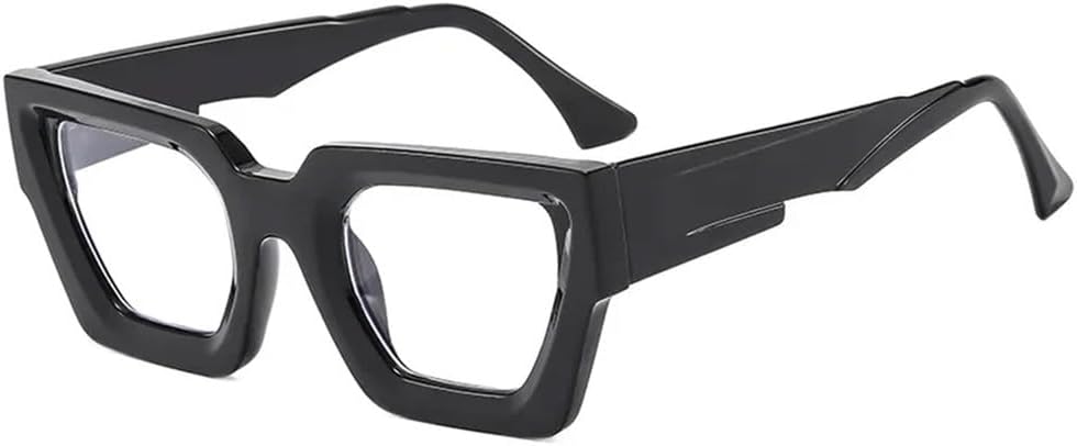 

Мужские двухцветные солнцезащитные очки для активного отдыха с серыми линзами и защитой от УФ-излучения UV400, женские — для путешествий на открытом воздухе и вождения UYPTK, Black Clear