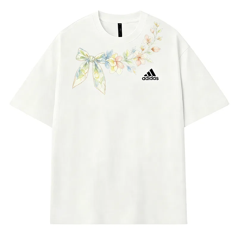 Детская футболка с круглым вырезом Must Haves Adidas, Ecru