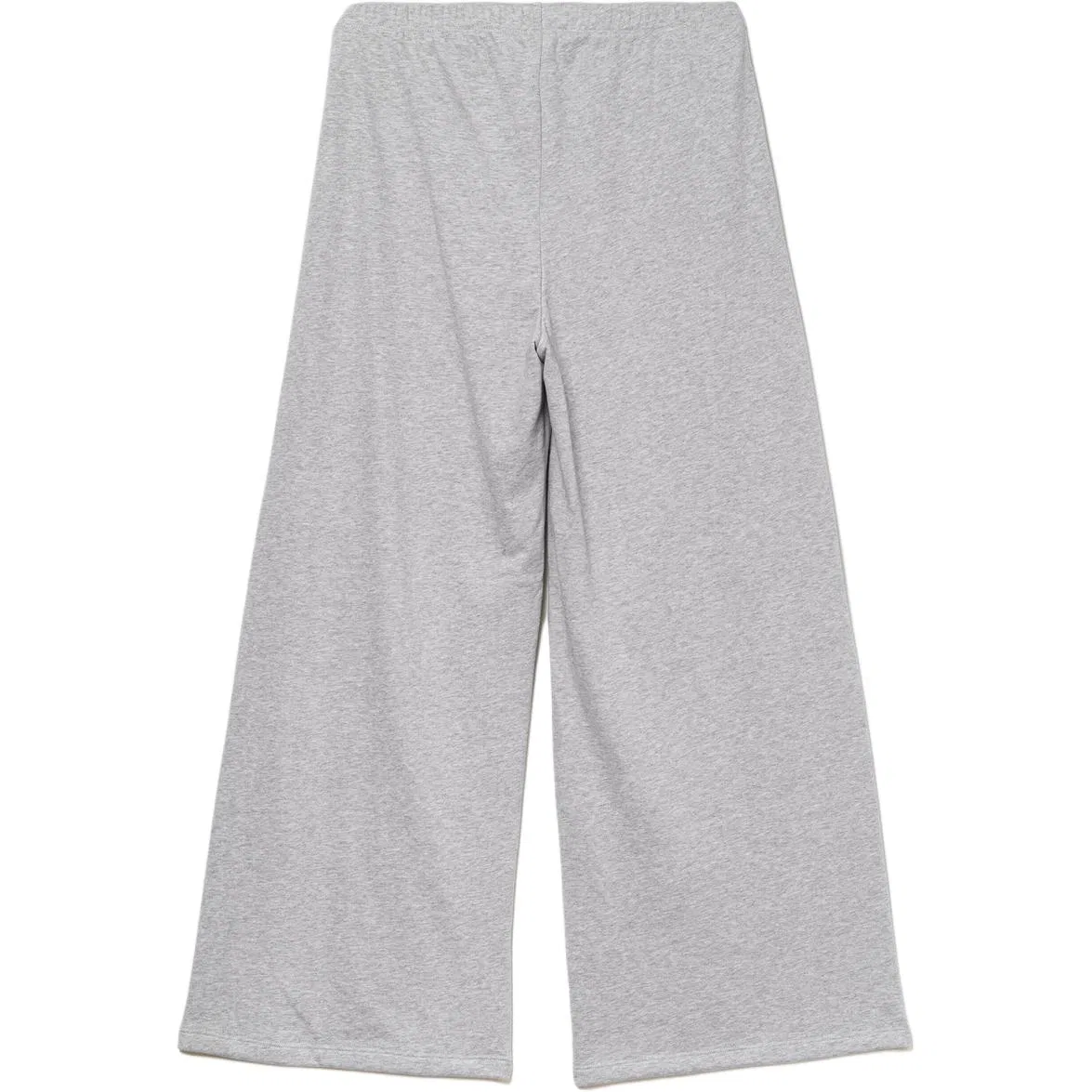 Женские брюки свободного кроя с широкой штаниной GAP, Gray White — фото 3