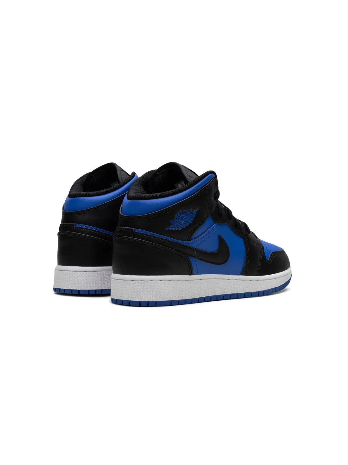 Кроссовки Air Jordan 1 Mid "Varsity Royal", синий — фото 4