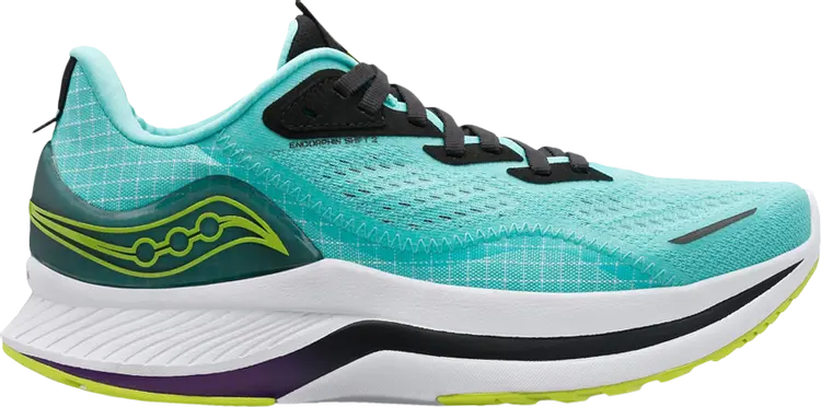 

Кроссовки Saucony Wmns Endorphin Shift 2 Cool Mint Acid, синий