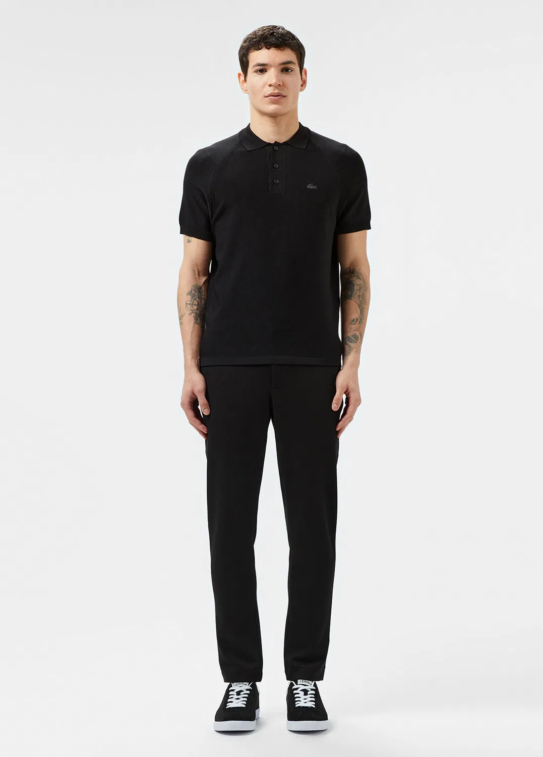 Классические брюки Regular Fit Lacoste, black