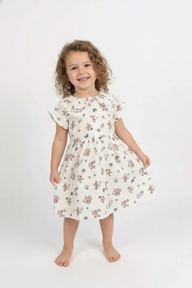Детское платье для девочек хлопковое Miababy, Pink