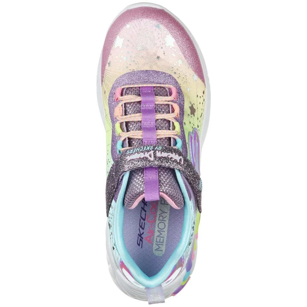 Детские кроссовки с принтом Unicorn Dreams Skechers, Bunt — фото 2