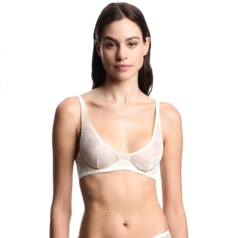 Бюстгальтер EW002718 Emporio Armani, белый