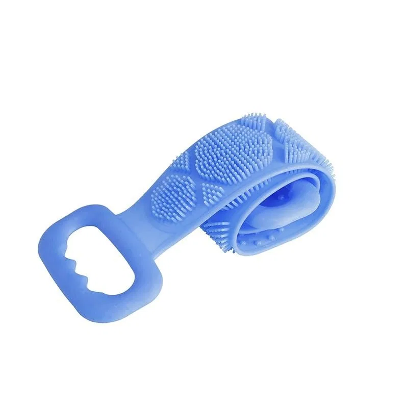 Набор силиконовых мочалок для душа, 3 шт, Blue Generic