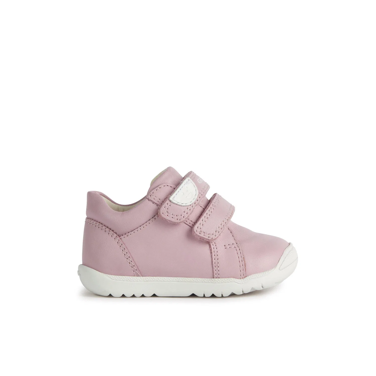 Детские кожаные кроссовки для девочек Geox Macchia, Rosa