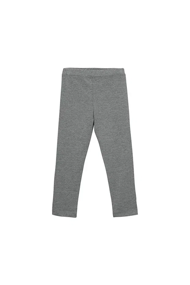 Детские леггинсы для девочек однотонные Lovetti, Frost Gray