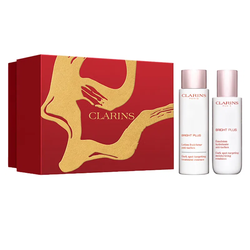 Набор осветляющих средств с тонером и лосьоном CLARINS, Brightening and Whitening Dark Spot Lightening