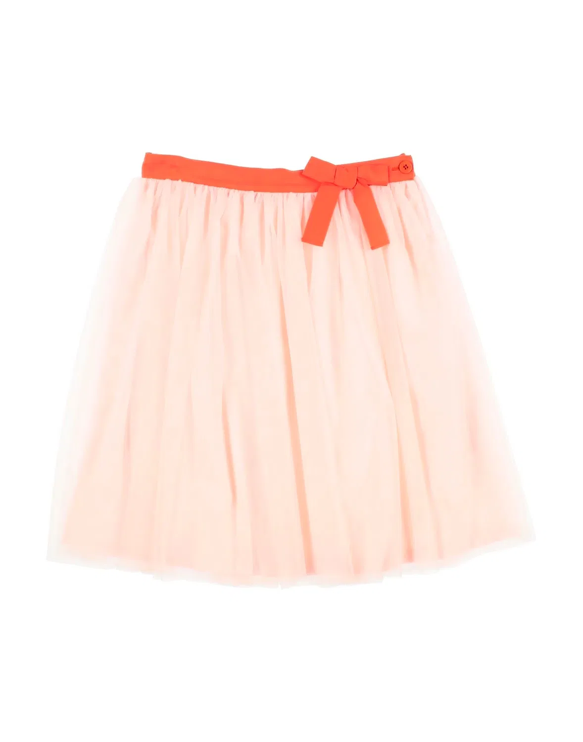 Детская юбка из фатина с бантом Il Gufo, Light Pink