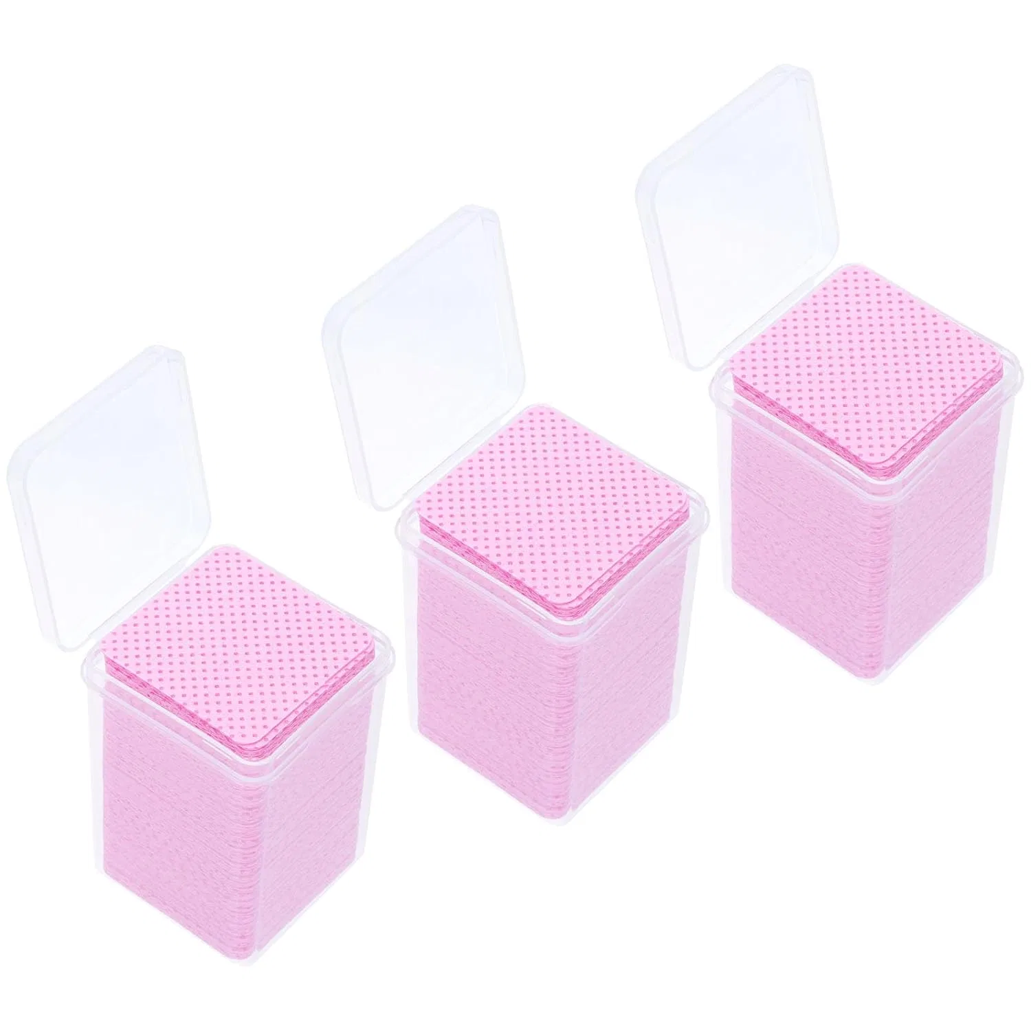Салфетки для снятия клея для ресниц, 600 шт, TOPPERFUN, 8x6x6 см