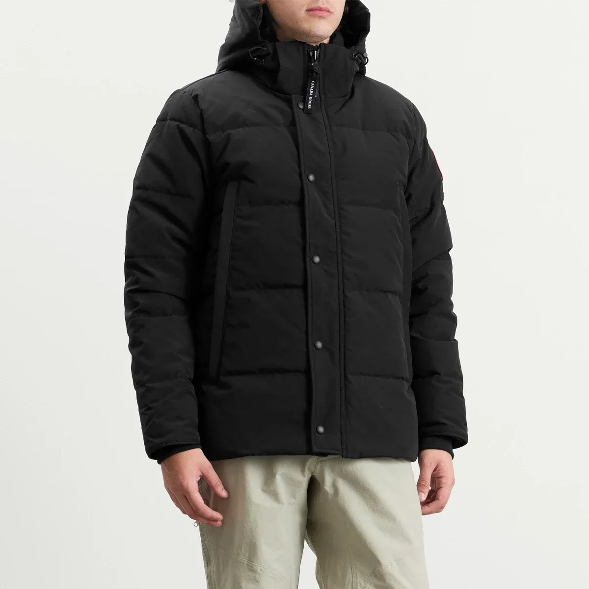 Мужской парка Wyndham Parka Classic Disc Canada Goose, Black — фото 2