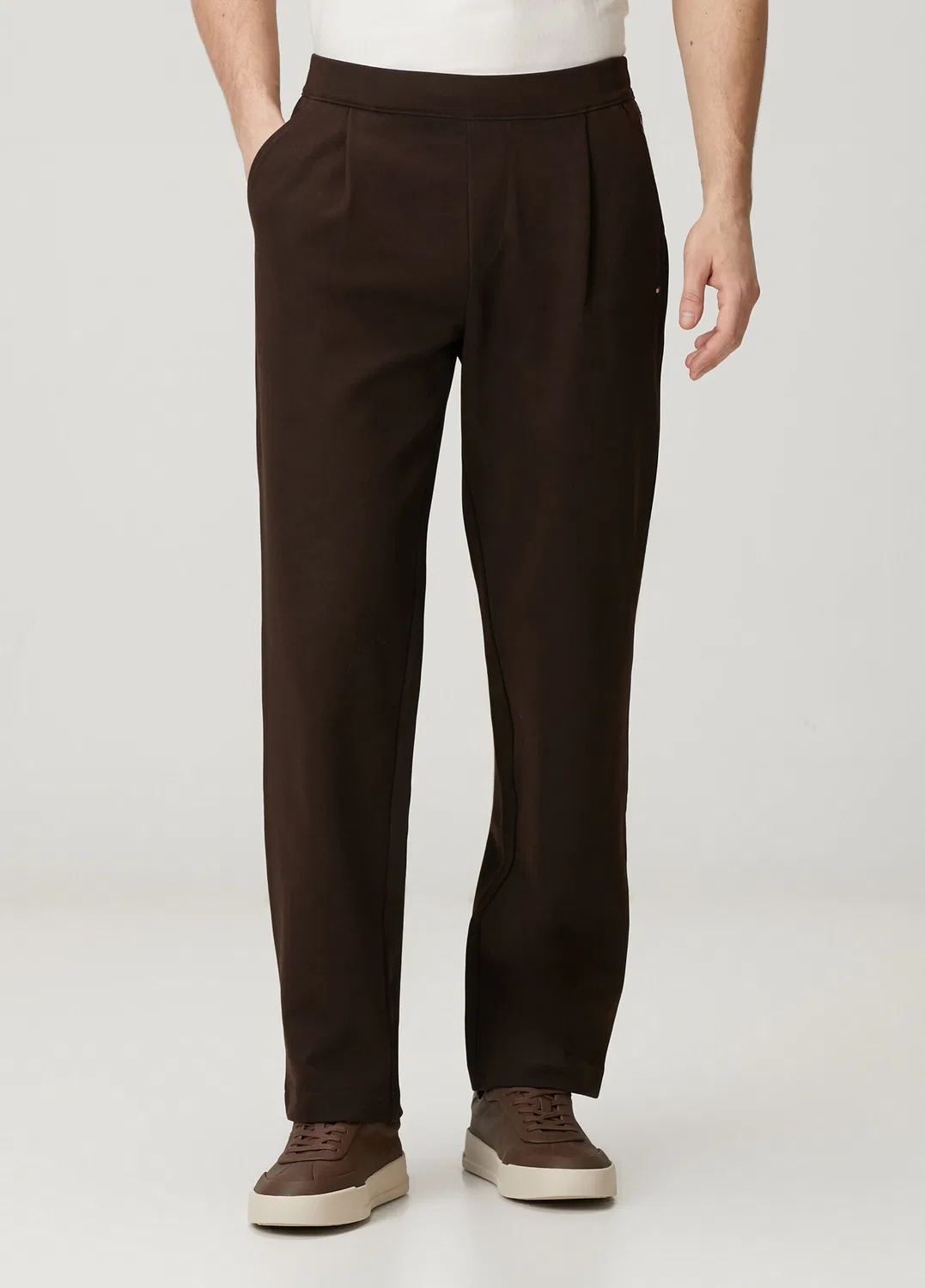 Спортивные штаны Tommy Hilfiger Essential, brown — фото 2