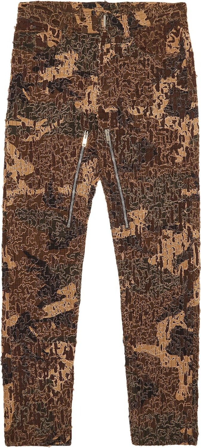 

Брюки Givenchy Slim Fit Denim Trousers With Zips 'Brown/Beige', коричневый