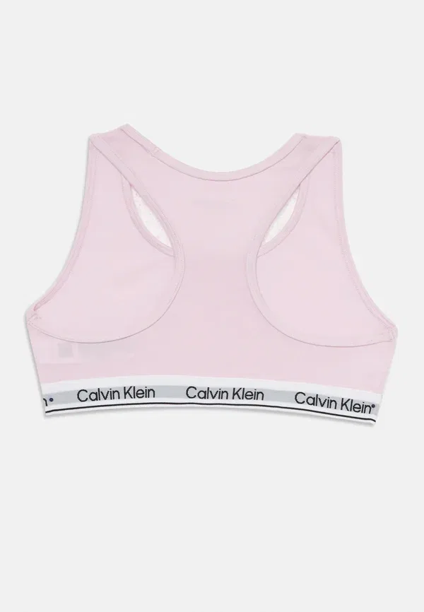 Бюстгальтер хлопковый 2 pack Calvin Klein Underwear, малиновый/шоколадный — фото 2