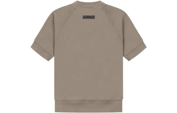 Худи Fear of God Essentials SS22 Short Sleeve Sweat Shirt Desert Taupe — фото 3