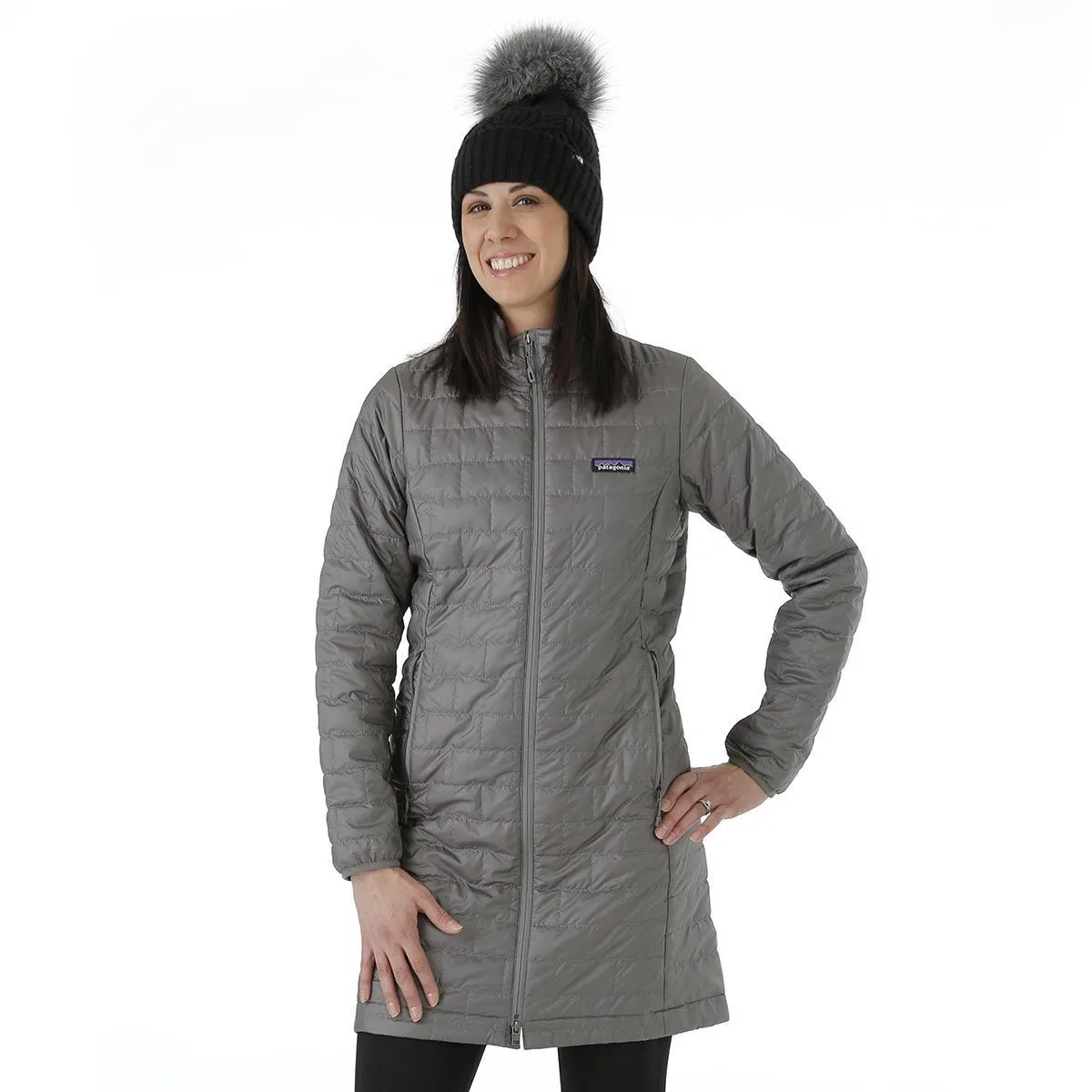 Утепленный парка Patagonia Nano Puff, Noble Grey