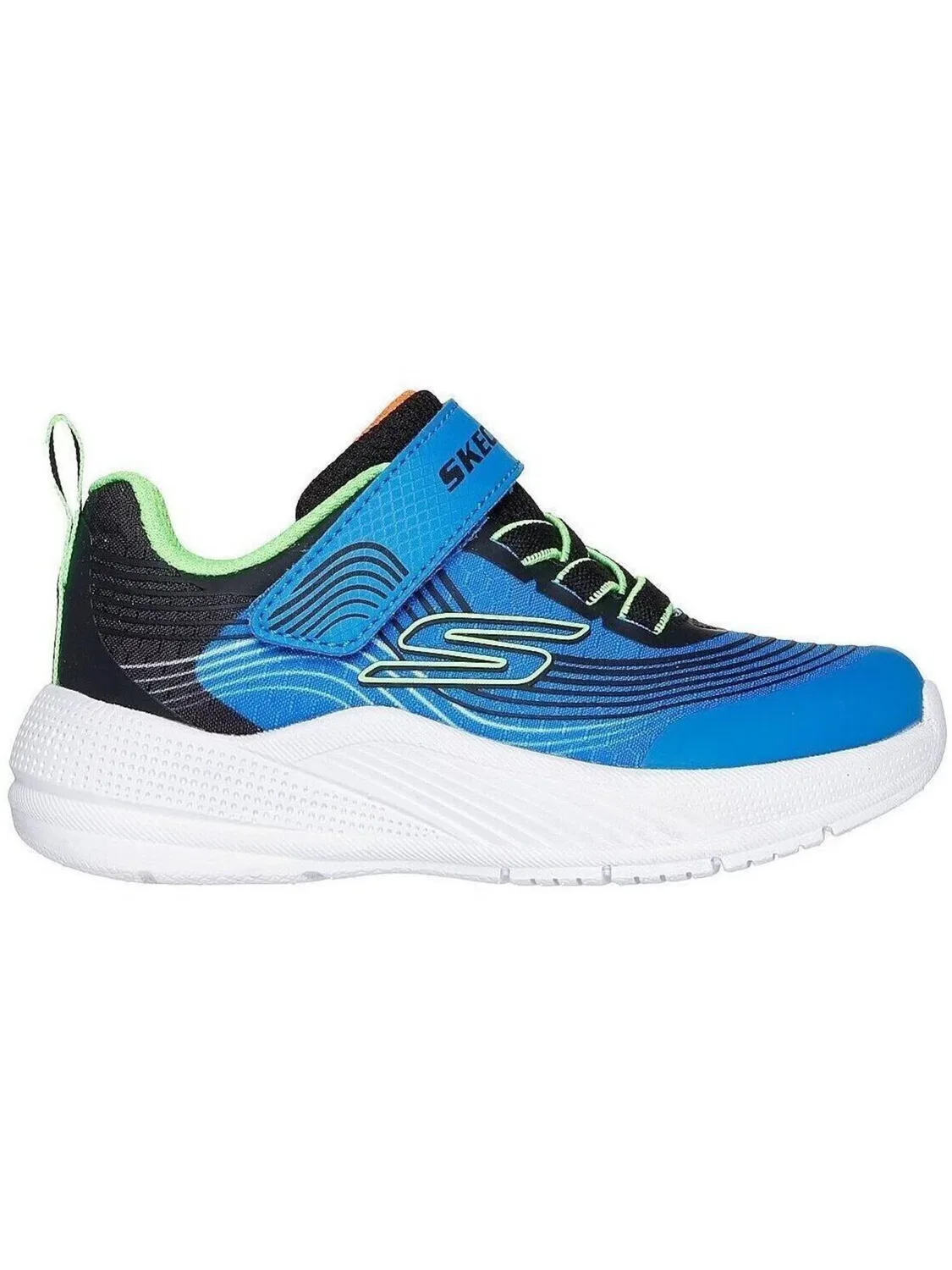 Кроссовки Skechers Microspec Advance синего цвета — фото 3