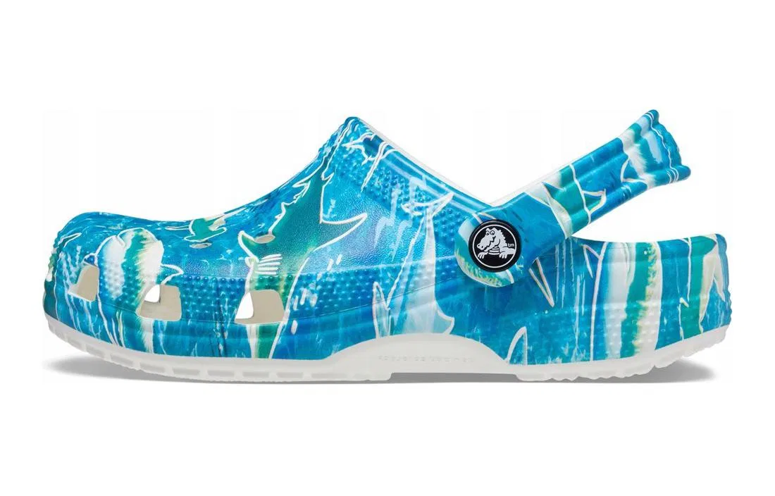 Детские сандалии Crocs, Blue White