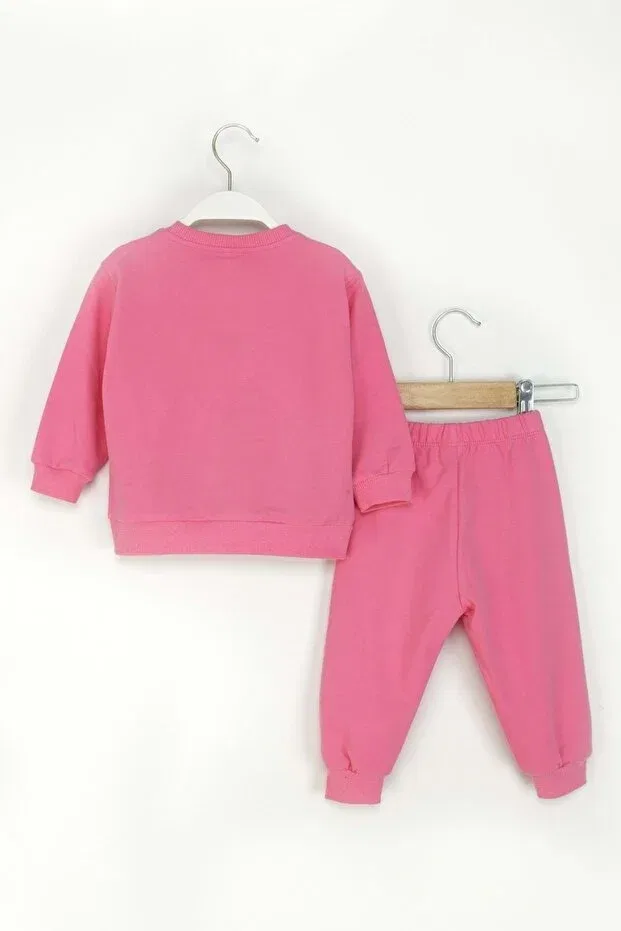Детский спортивный комплект для девочек с принтом Ww Waka Waka Kids Store, Fuji — фото 3