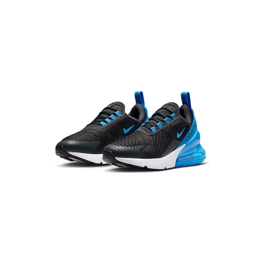 Кроссовки детские с воздушной подошвой Nike Air Max 270 (GS) 943345-034, Черный — фото 3