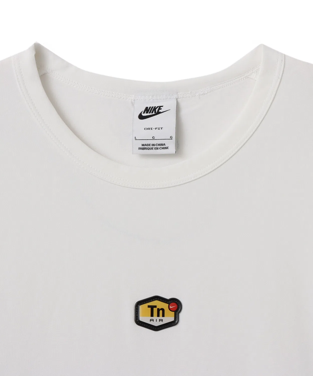 Мужская футболка с коротким рукавом Nike NSW TN, Белый — фото 4