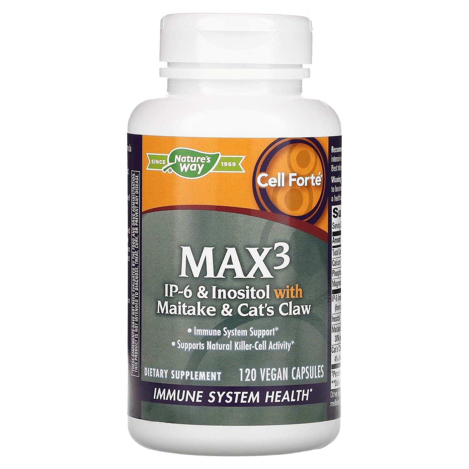 

Cell Forte MAX3 Nature's Way, 120 капсул