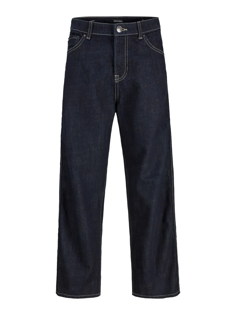 Детские джинсы Jack & Jones Junior Regular Jeans 'JJIAlex JJNorrebro' цвета морской синевы