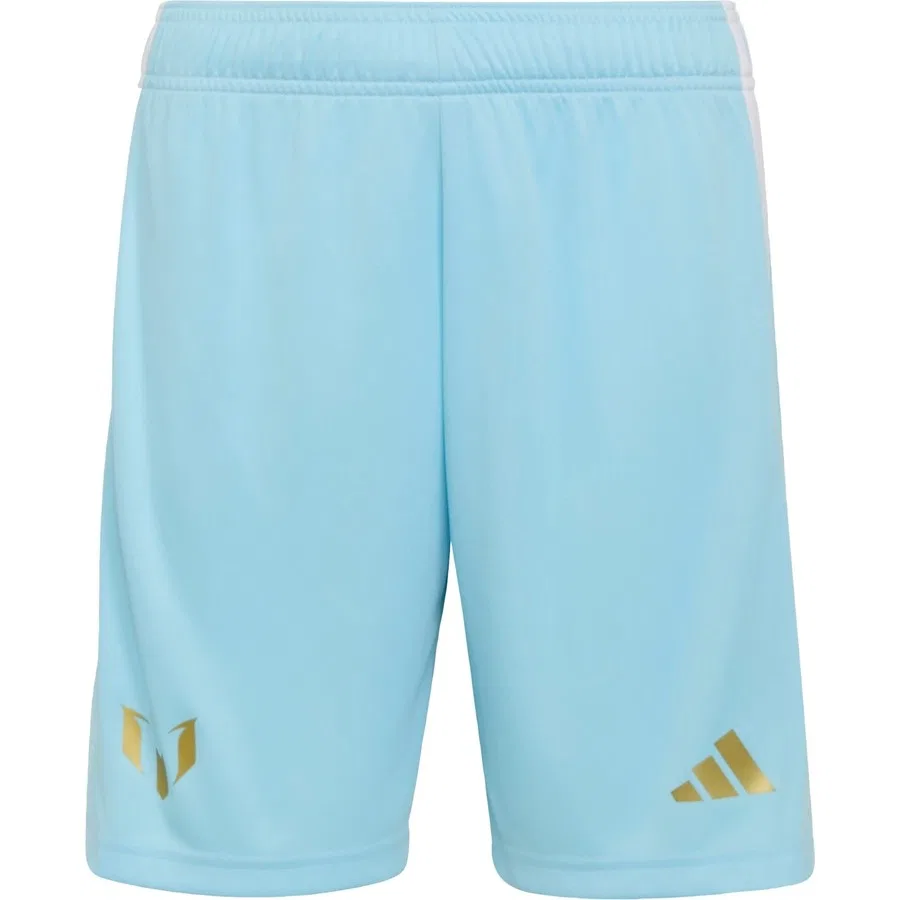 Детские шорты с принтом Messi Tiro League adidas, Синий