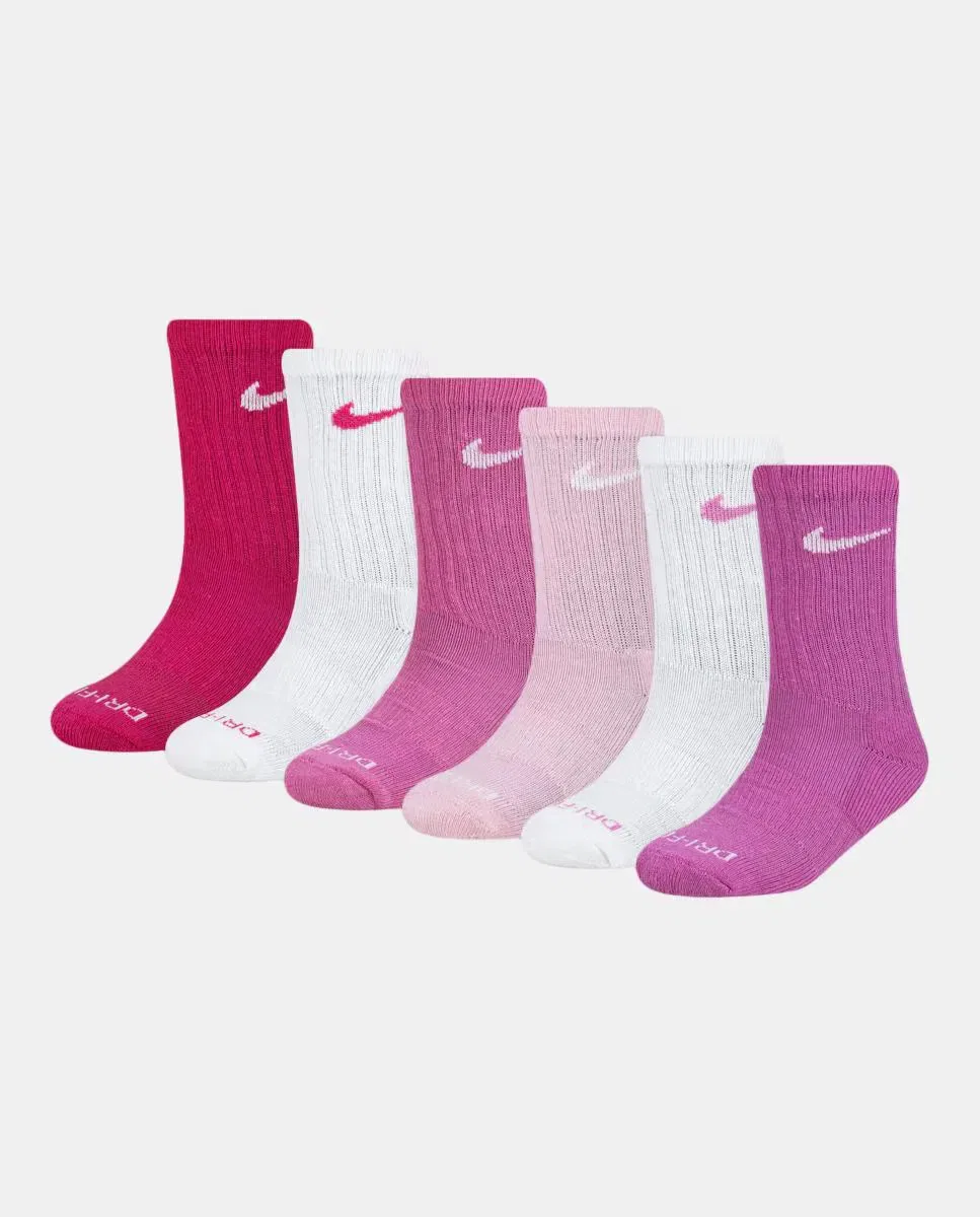 Детские носки для девочек с технологией Dri-FIT Nike, Rosa