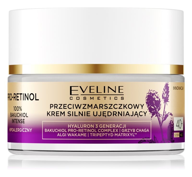 

Регенерирующий крем с разглаживающим эффектом 40+ Eveline Cosmetics Pro-Retinol 100% Bakuchiol Intense