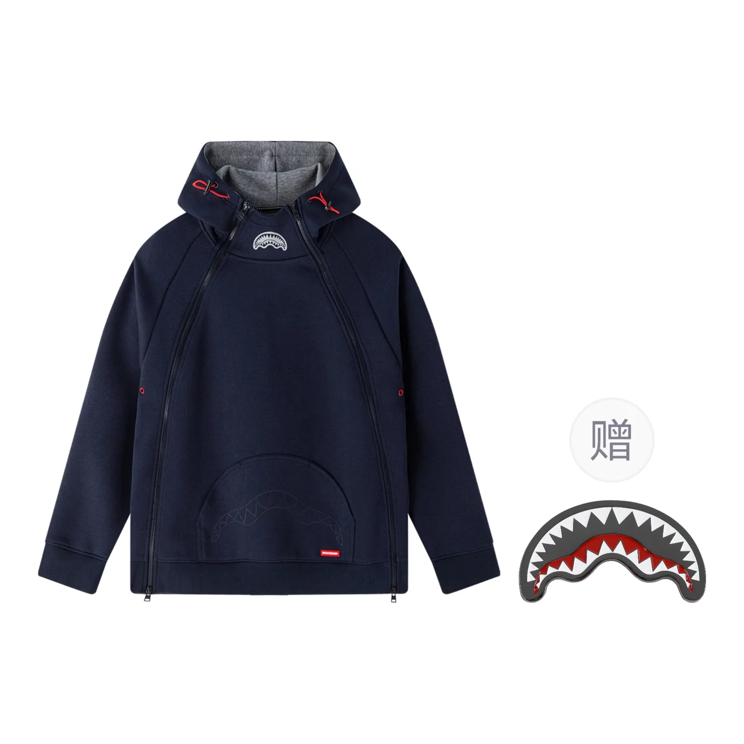 Детский худи с капюшоном SPRAYGROUND, Navy Blue