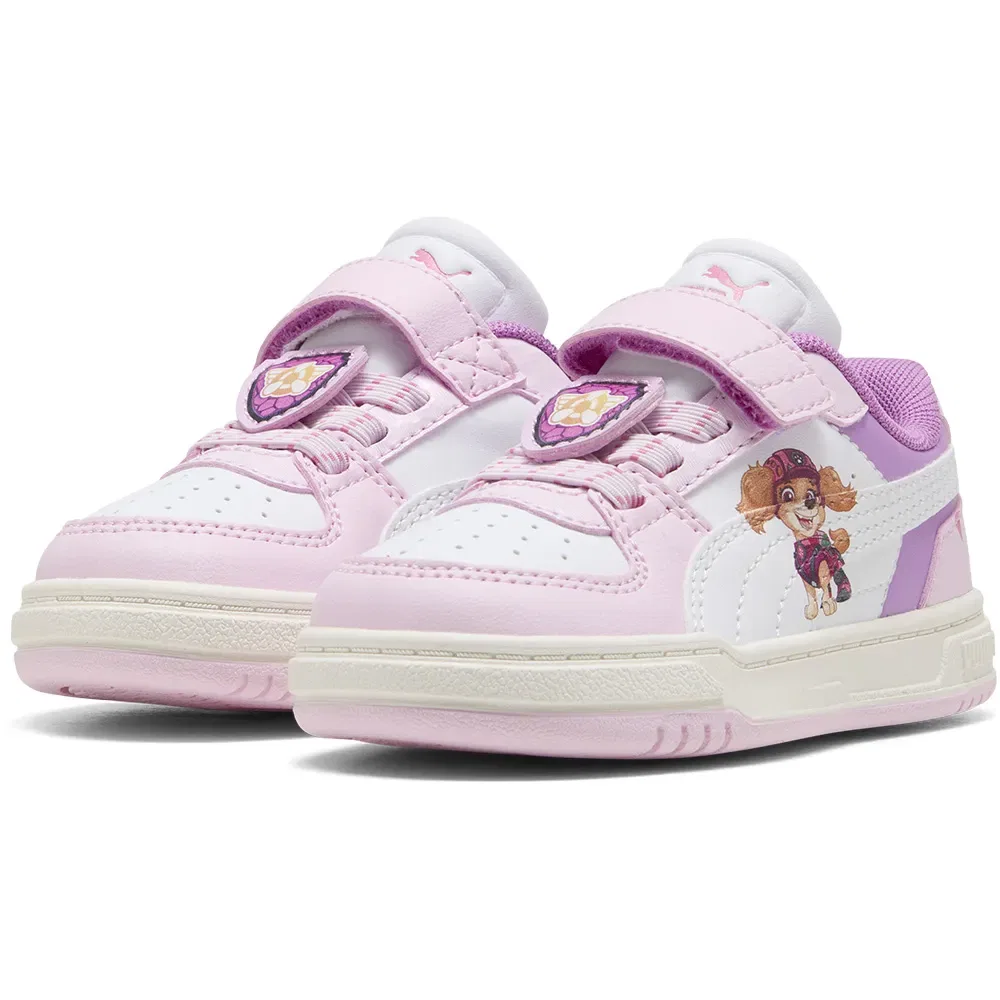 Детские кроссовки для девочек с липучками Caven III Paw Patrol Puma, White — фото 2