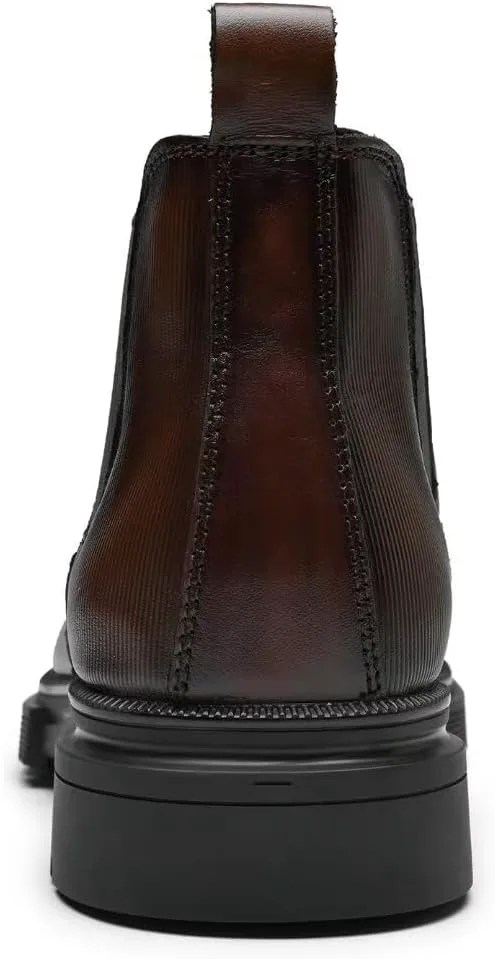 

Мужские ботинки Arkbird Chukka из натуральной кожи, классические повседневные ботинки оксфордского стиля, темно-коричневый