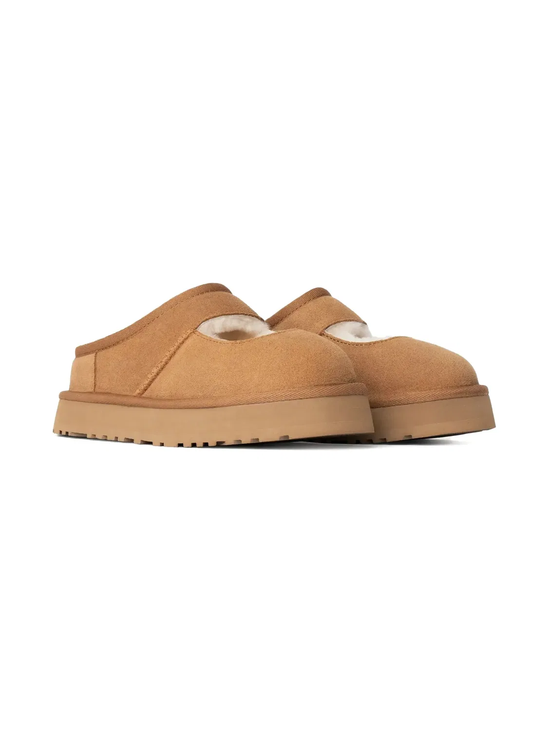 UGG Тапочки Bea Mary Jane из замши, коричневые