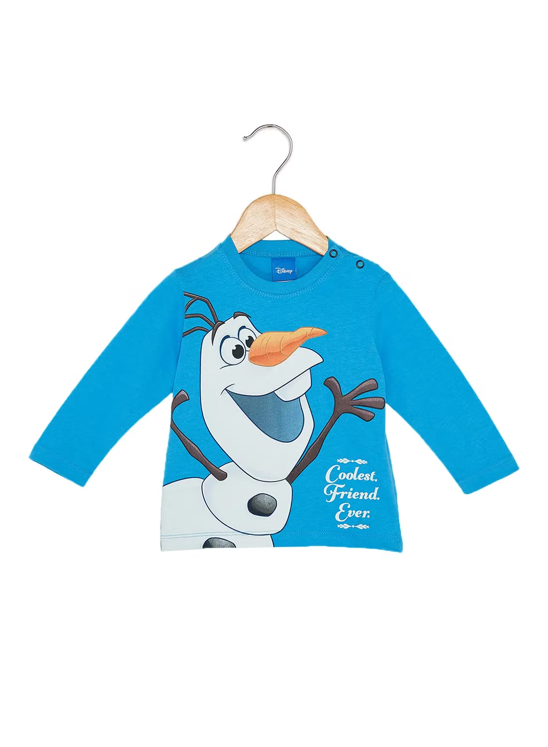 Лонгслив с принтом Olaf Disney, синий