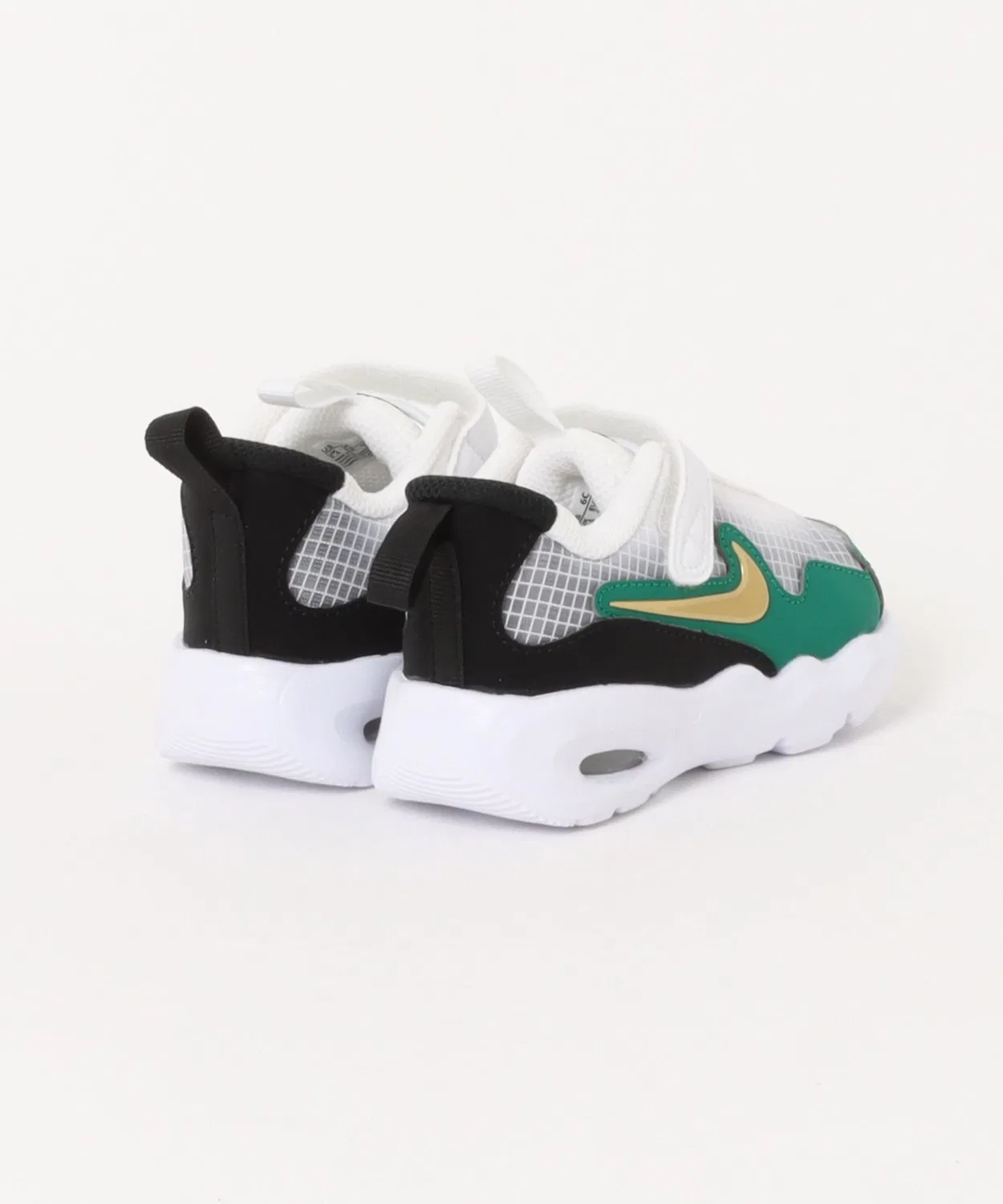 Детские кроссовки с длинным шнурком Air Max Nova TD White/M Gold NIKE, Белый — фото 2