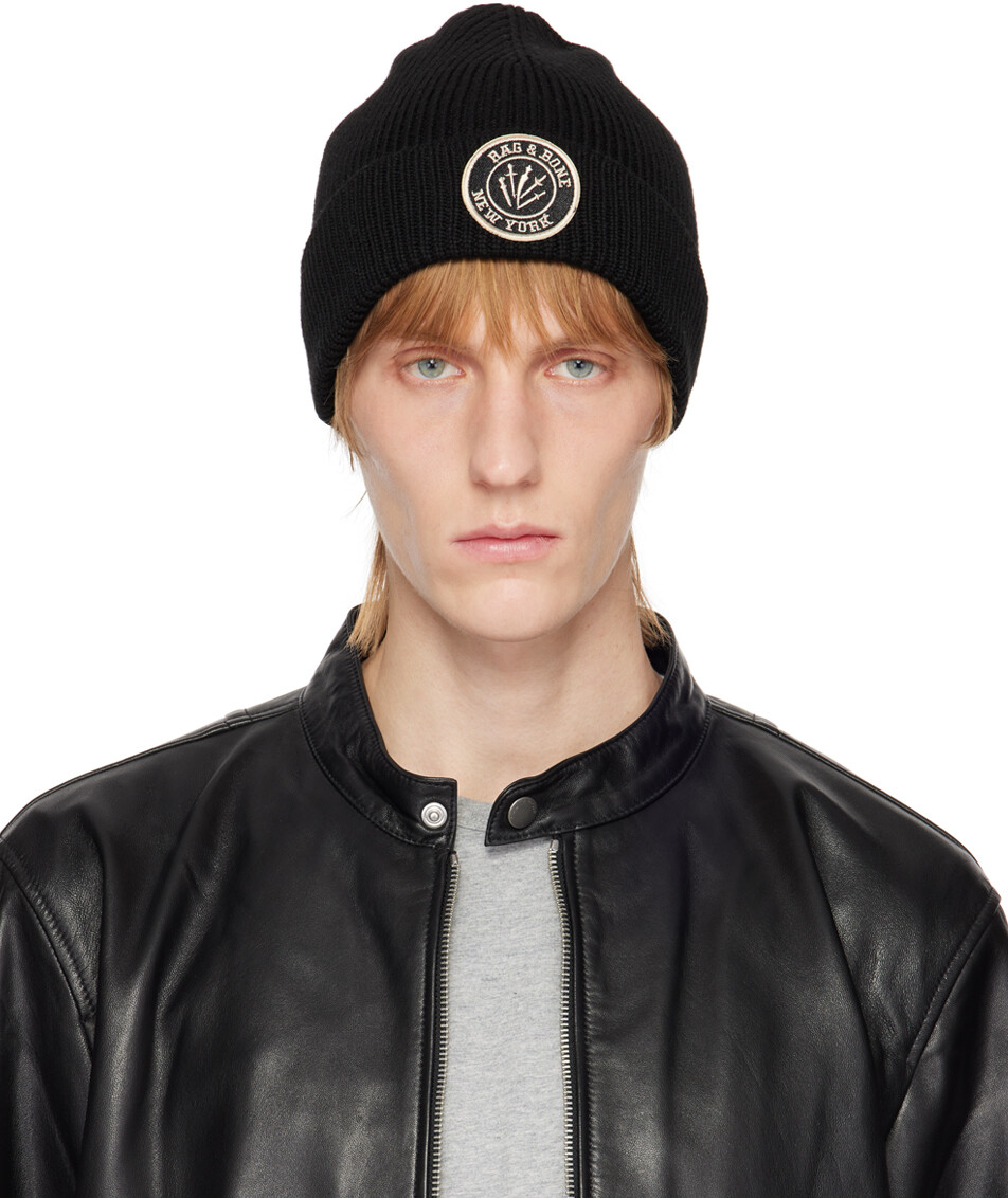 

Черная шапка Чарли rag & bone