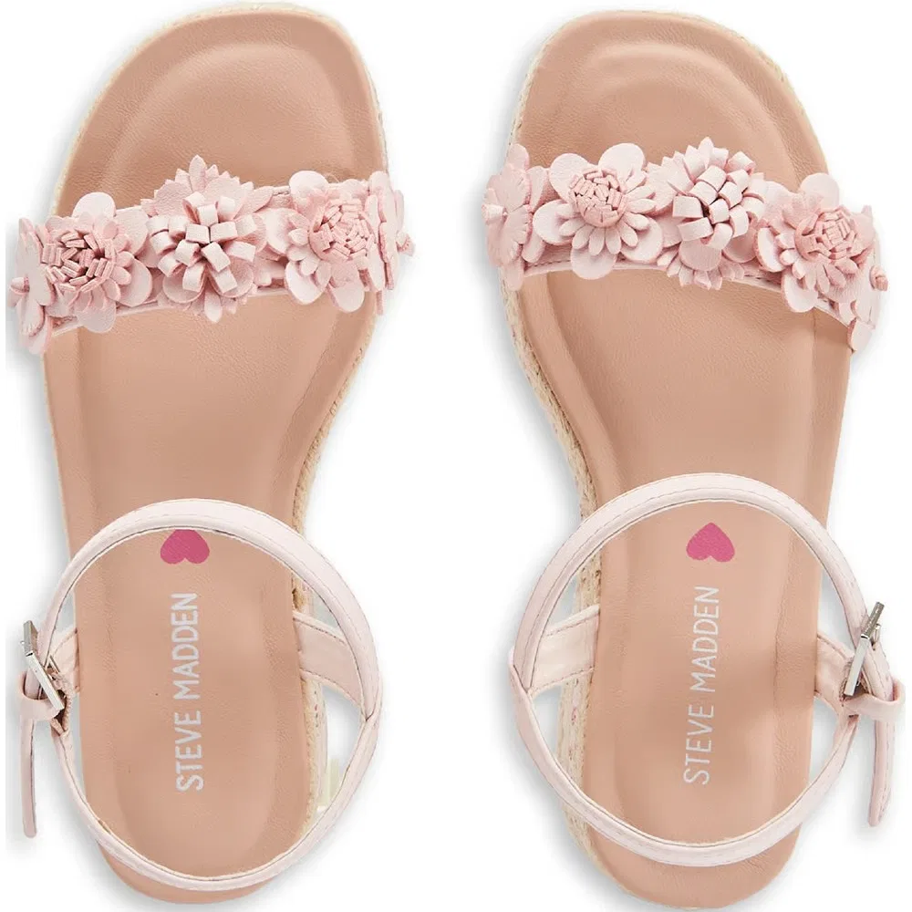 Детские сандалии на танкетке J-dori Steve Madden, Blush Pink — фото 4