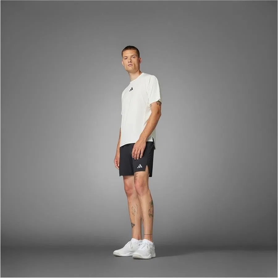 Мужская футболка с принтом D4T INT. TEE adidas, Белый — фото 4