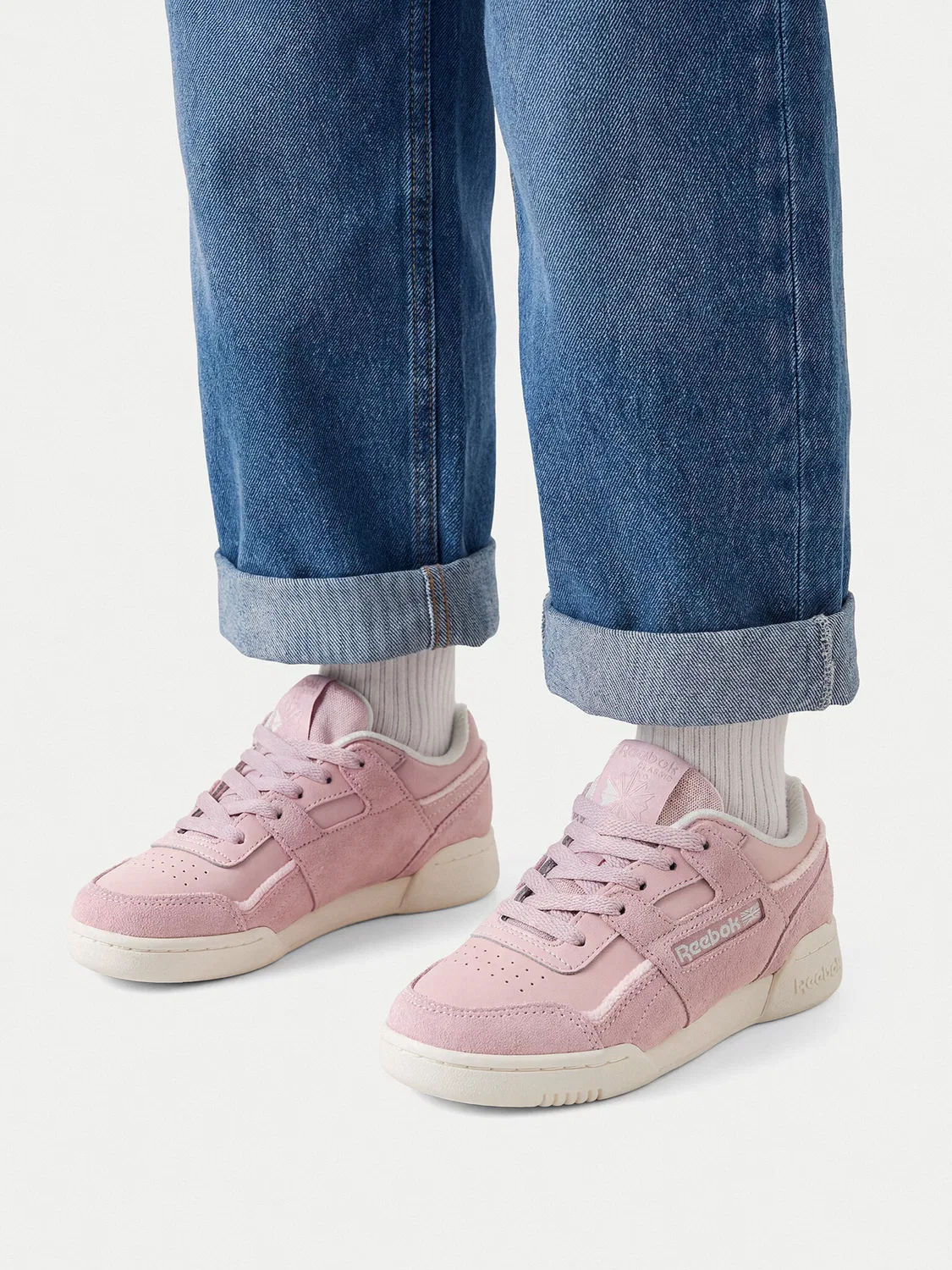 Кроссовки для девочки PLUS Reebok, розовый