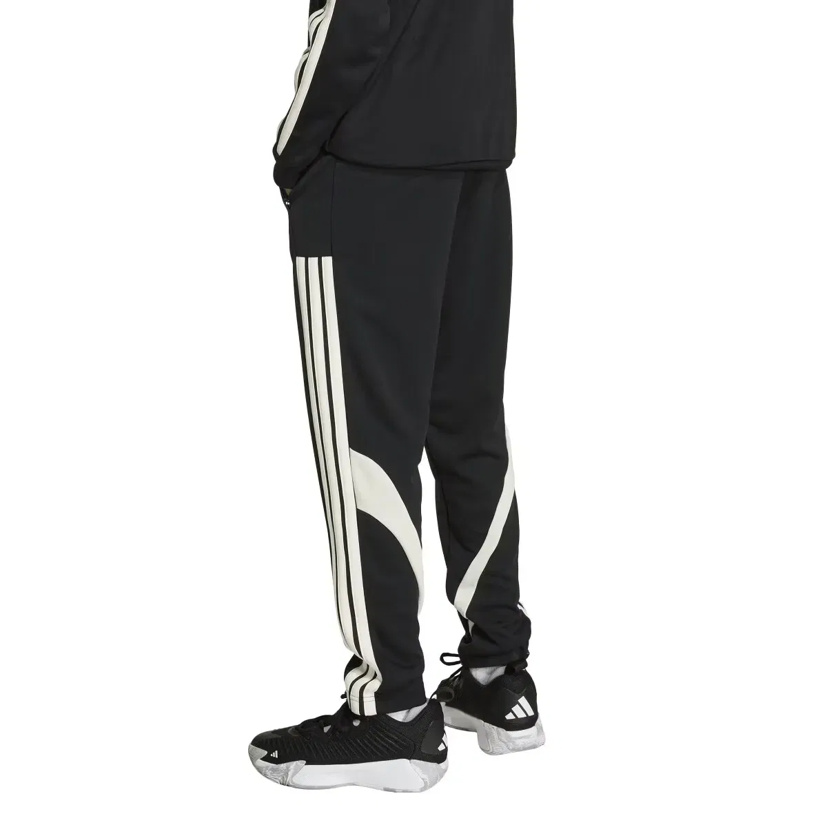 Детские штаны для мальчиков с принтом House Of Tiro adidas, Negro — фото 3