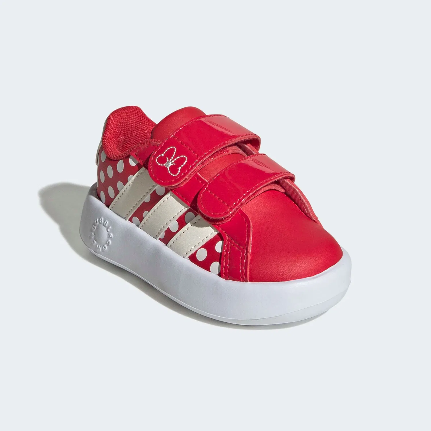 Детские кроссовки с Микки Маус Adidas Sportswear, Pure Ruby/Off White/Ftwr White